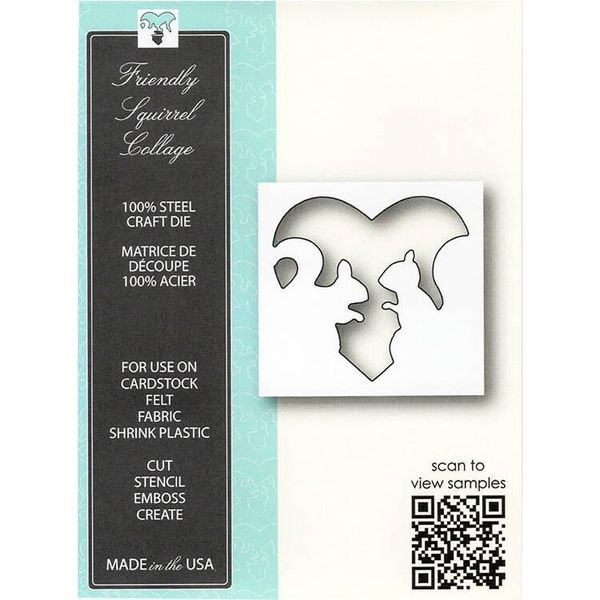 Memory Box Fustella Per Embossing Stencil Scrapbooking Scoiattolo 99694-image