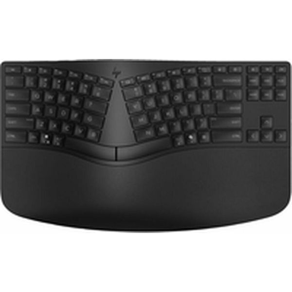 Tastiera Wireless Ergonomica Hp 965, Dimensioni Complete (100%), Senza Fili, Wireless Rf + Bluetooth, Interruttore A Membrana, Nero-image