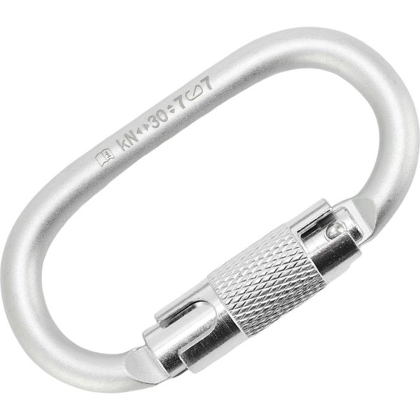 Clip Da Arrampicata 30Kn In Lega Di Alluminio Gancio Autobloccante Per Paracadute Alpinismo Parapendio-image