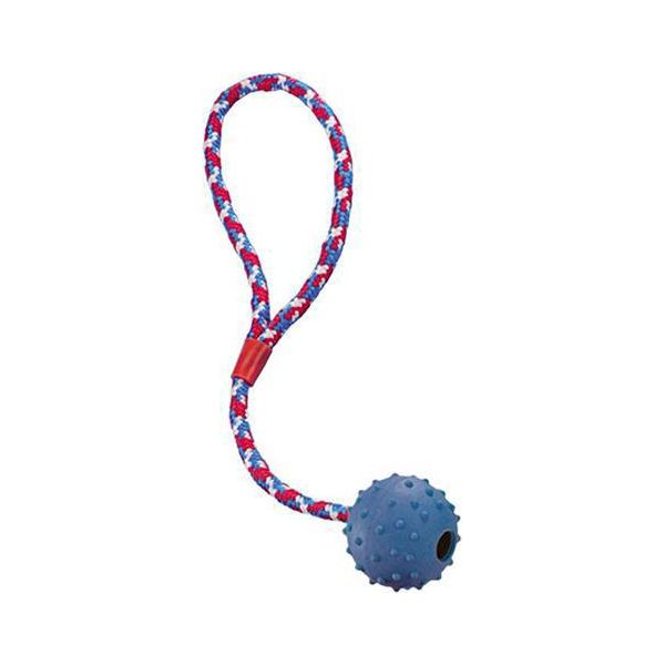 Nobby Pallone In Gomma Con Campanella E Corda 7 Cm Assortiti In Vari Colori-image