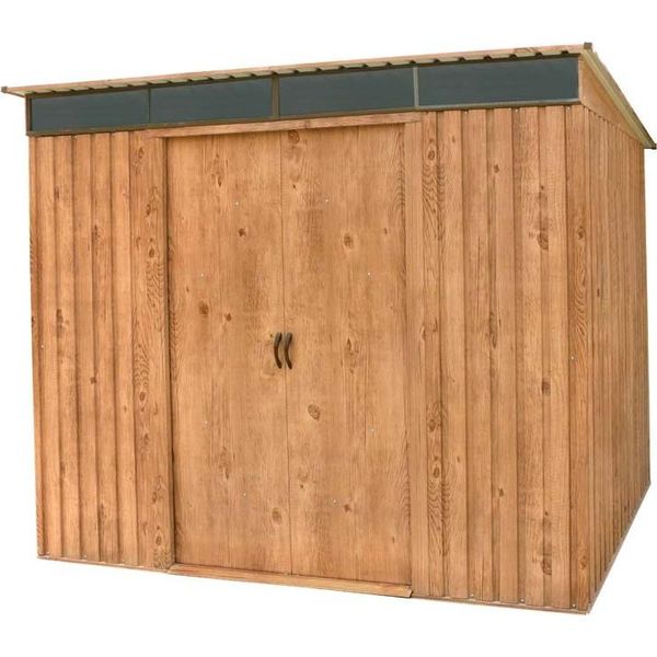 Duramax Tetto Pent Lucernario Casa Da Giardino 4,7 M², Decoro Rovere Duramax 20545-image