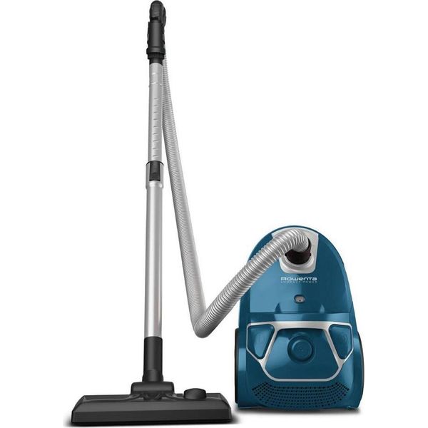 Rowenta Compact Power 900W Aspirapolvere Per Parquet, Argento/Blu Rowenta RO3950EA-image