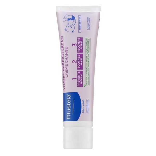 Mustela BéBé Crema Riparatrice Per Eritemi Da Pannolino Crema Per Il Cambio 1 2 3 100 Ml-image
