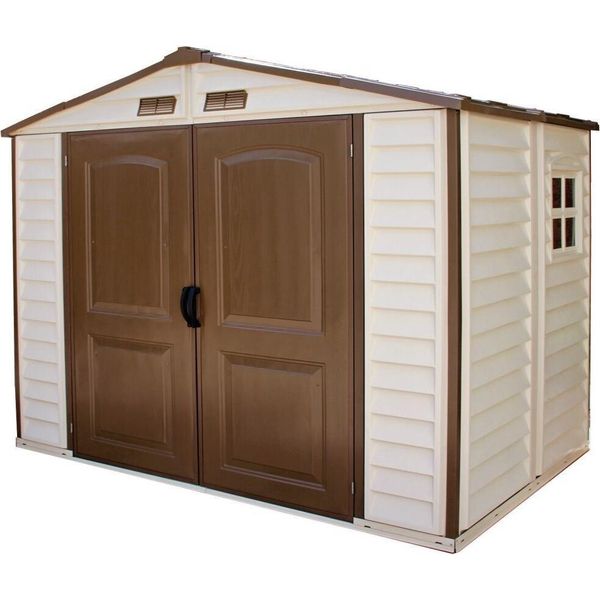 Duramax Casa Da Giardino Duramax Storeall 3,9 M² + Costruzione Del Pavimento (Modello 30115 8X6´)-image