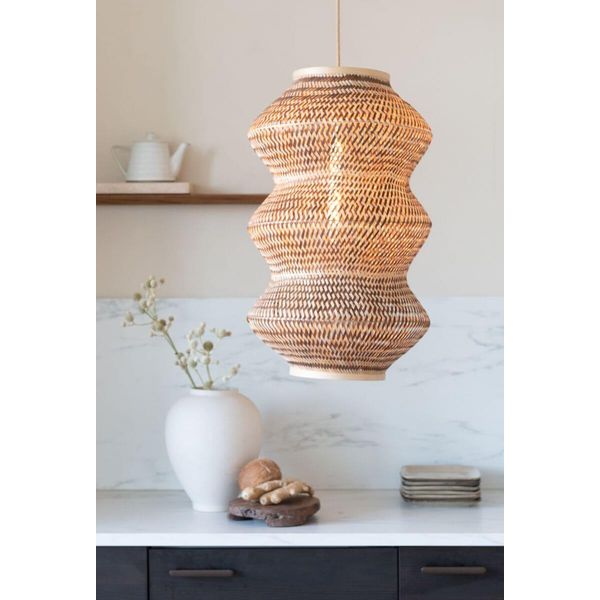 Good & Mojo HäNgeleuchte "Barbados", Braun, 1, Ø 40Cm H: 270Cm, Leuchten, HäNgeleuchte-image