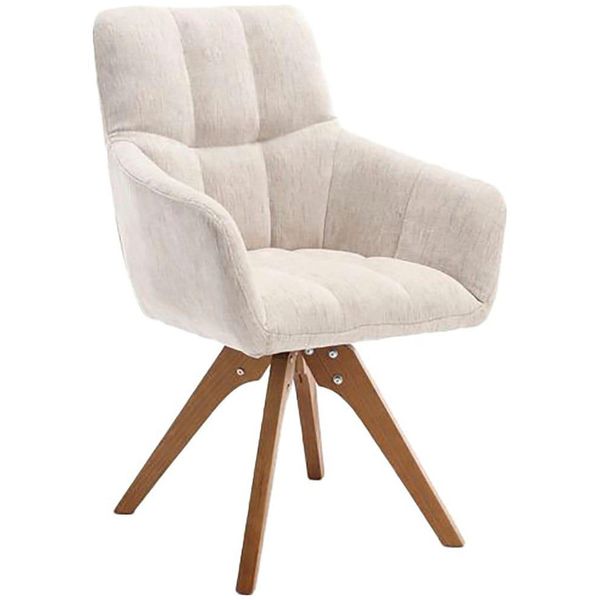 Drehstuhl Home Affaire, Beige (Beige, Natur, Beige), B:61Cm H:90Cm T:66Cm, StüHle, Drehstuhl-image
