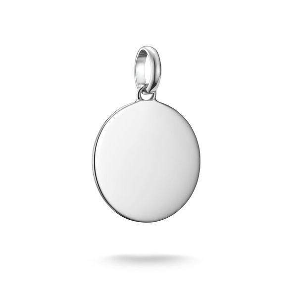 Charm-EinhäNger Thomas Sabo "Charm Coin Groß - Connect", Silber (Silberfarben), Charms, Damen, Silber 925 (Recycelt)-image