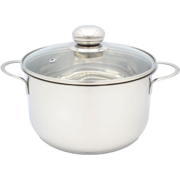 Fleischtopf KrÜGer "Saturn", Silber, B:16Cm H:10Cm L:24,5Cm Ø:16Cm, TöPfe, Fleischtopf, Glasdecke FüR Praktisches Sichtkochen-image