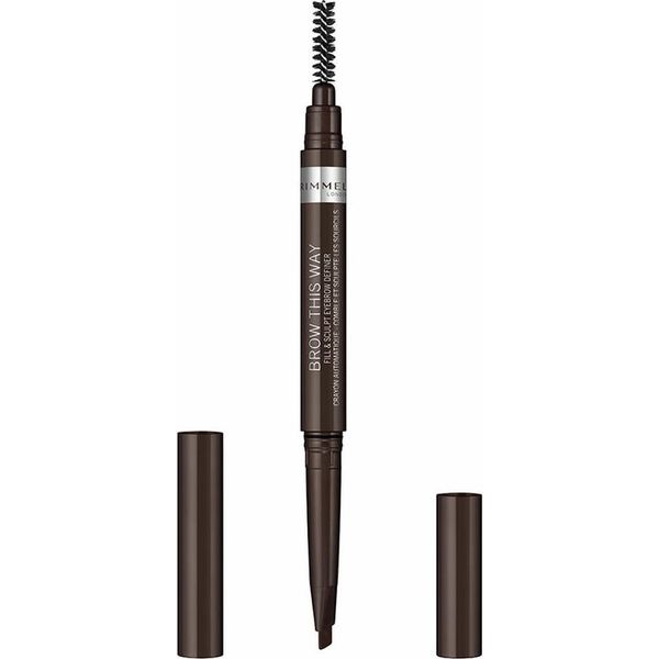 Rimmel London Brow This Way LáPiz De Cejas 03-Dark Bown 0,25G-image
