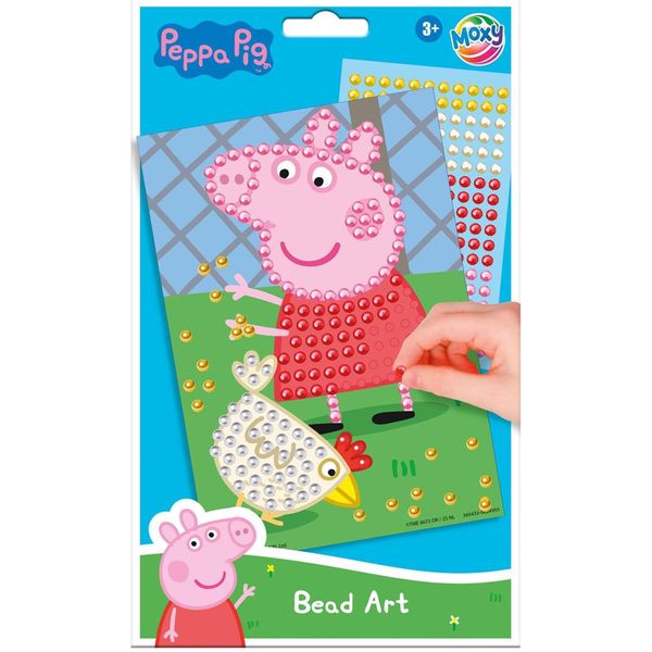 Gruppo Di Artigianato Creativo Moxy Peppa Bead Art - Formato A5-image