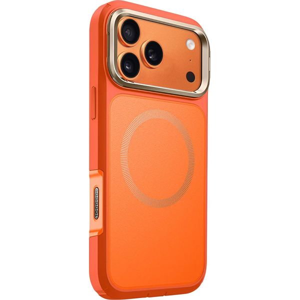 I-Blason, Custodia Avvolgente Magsafe Per Iphone 17 Pro Antiurto Da 6 M Con Supporto, Arancione-image