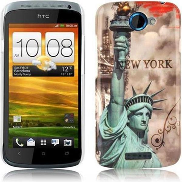 Cadorabo Custodia Per Htc One S Cover Protettiva In Marrone Custodia Rigida Custodia Per Telefono Cellulare Cover Case-image