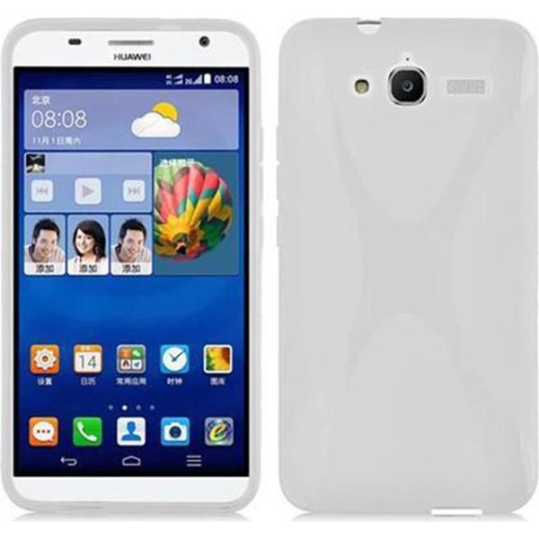 Cadorabo Custodia Per Telefono Cellulare Per Huawei Ascend GX1 In Tpu Trasparente Silicone Back Cover Case-image