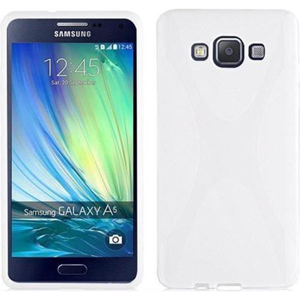 Cadorabo Custodia Per Telefono Cellulare Per Samsung Galaxy A7 2015 In Bianco Cover Tpu Silicone Back Cover Custodia-image