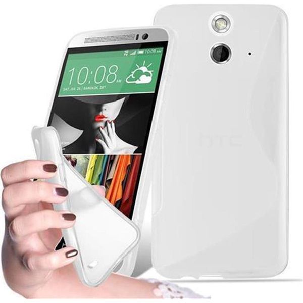 Cadorabo Custodia Protettiva Per Htc One E9 Custodia In Silicone Tpu Trasparente Custodia Per Telefono Cellulare-image