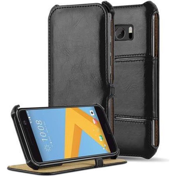 Cadorabo Custodia Protettiva Per Htc One M10 Cover In Nero Cellulare Custodia Cover Borsa-image