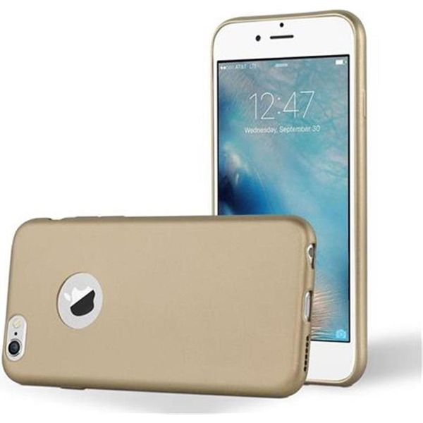 Cadorabo Custodia Protettiva Per Apple Iphone 6 Plus / 6S Plus In Oro Custodia Del Telefono Cellulare Custodia In Silicone Tpu Custodia Cover-image