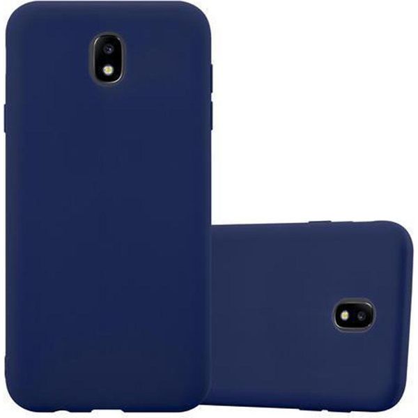 Cadorabo Custodia Per Samsung Galaxy J5 2017 Custodia Protettiva In Blu Custodia Per Telefono Cellulare Tpu Custodia In Silicone Cover-image