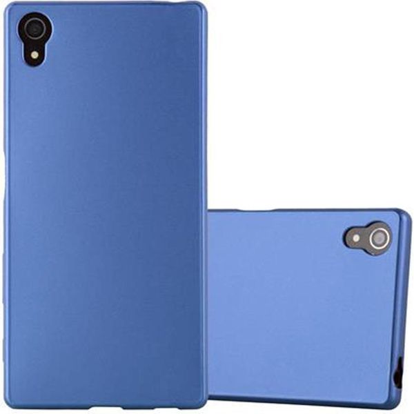 Cadorabo Custodia Protettiva Per Sony Xperia Z5 In Blu Custodia Del Telefono Cellulare Custodia In Silicone Tpu Custodia Cover-image