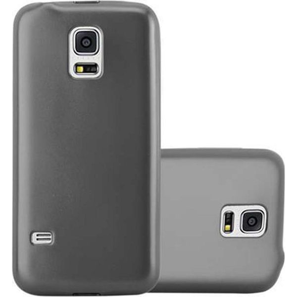 Cadorabo Custodia Protettiva Per Samsung Galaxy S5 / S5 Neo In Grigio Custodia Per Cellulare Custodia In Silicone Tpu Cover Case-image