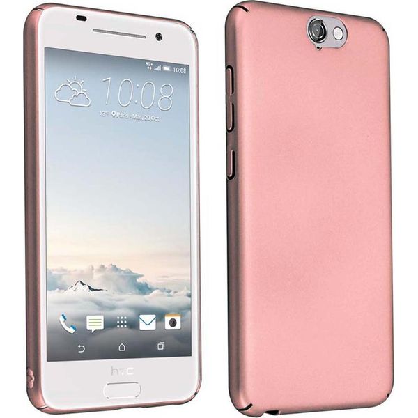 Custodia Cadorabo Per Htc One A9 Custodia Protettiva In Rosa Custodia Rigida Cover Per Telefono Cellulare-image