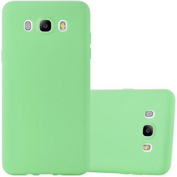 Cadorabo Custodia Per Samsung Galaxy J5 2016 Custodia Protettiva In Verde Custodia Per Telefono Cellulare Tpu Silicone Custodia Cover-image