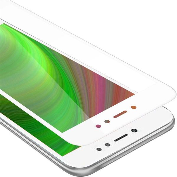 Cadorabo Pellicola Blindata Per Xiaomi Redmi Note 5A Prime Pellicola Protettiva In Bianco A Schermo Intero Vetro Temperato Protezione Display-image