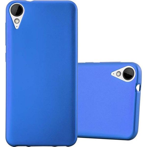 Cadorabo Custodia Protettiva Per Htc Desire 10 Lifestyle / Desire 825 Custodia In Blu Telefono Cellulare Tpu Silicone Custodia Cover Case-image