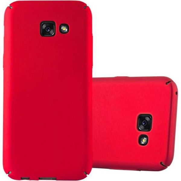 Cadorabo Cover Per Samsung Galaxy A5 2017 Cover Protettiva In Rosso Custodia Rigida Cover Per Telefono Cellulare-image