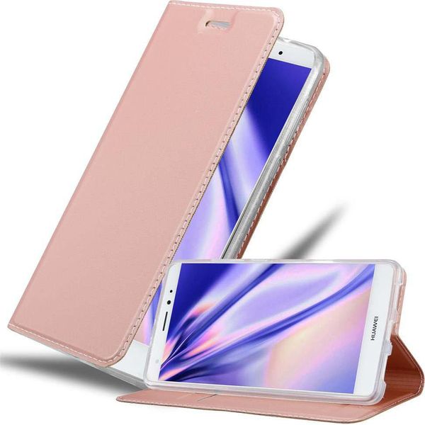 Cadorabo Custodia Per Cellulare Per Huawei Mate S Custodia Protettiva In Rosa Cover Etui Book Case Booklet-image