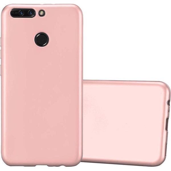Cadorabo Custodia Protettiva Per Honor 8 Pro In Rosa Custodia Del Telefono Cellulare Tpu Custodia In Silicone Cover Case-image