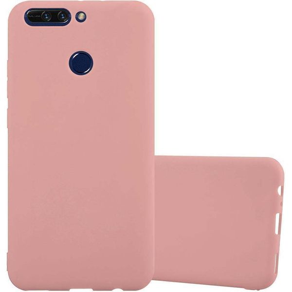 Custodia Cadorabo Per Honor 8 Pro Custodia Protettiva In Rosa Custodia Per Cellulare Tpu Custodia In Silicone Cover-image