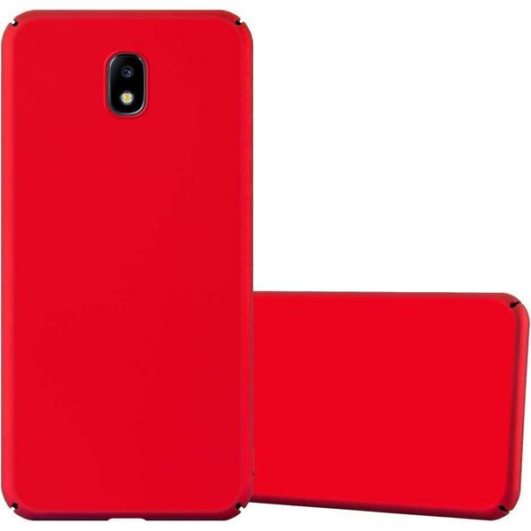 Cadorabo Cover Per Samsung Galaxy J5 2017 Cover Protettiva In Rosso Custodia Rigida Cover Per Telefono Cellulare-image
