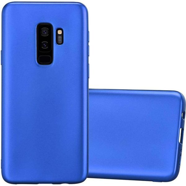 Cadorabo Custodia Protettiva Per Samsung Galaxy S9 Plus In Blu Custodia Del Telefono Cellulare Tpu Custodia In Silicone Cover Case-image