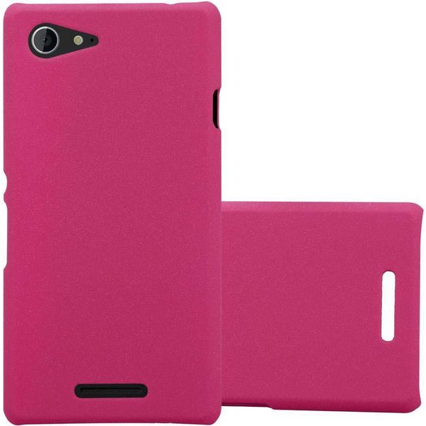 Cadorabo Custodia Protettiva Per Sony Xperia E3 In Rosa Custodia Rigida Per Telefono Cellulare Cover-image