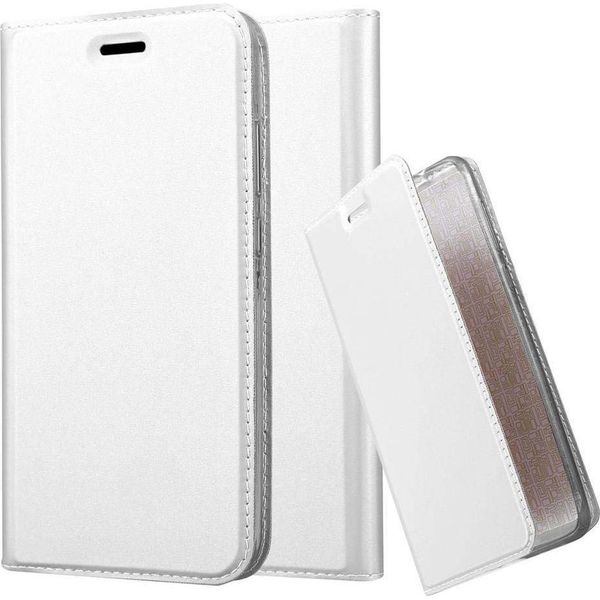 Cadorabo Custodia Per Cellulare Per Honor 8 Pro Custodia Protettiva In Argento Cover Etui Book Case Booklet-image