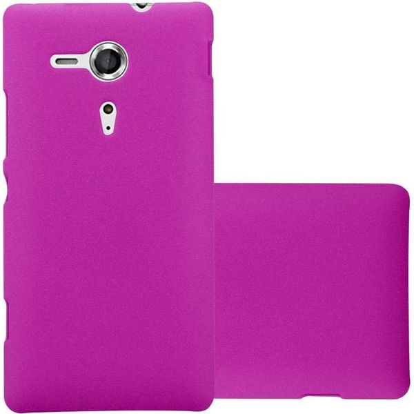 Cadorabo Custodia Protettiva Per Sony Xperia Sp In Rosa Custodia Rigida Per Telefono Cellulare Cover-image