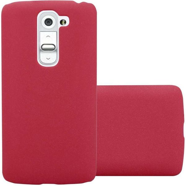 Cadorabo Custodia Protettiva Per Lg G2 Mini In Rosso Custodia Rigida Per Telefono Cellulare Cover-image