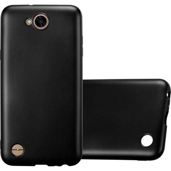 Cadorabo Custodia Protettiva Per Lg X Power 2 Cover In Nero Custodia Per Telefono Cellulare Tpu Custodia In Silicone Cover Case-image