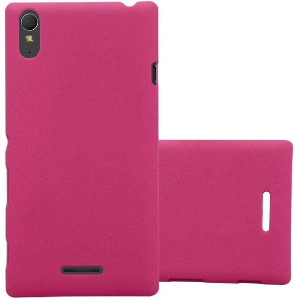 Cadorabo Custodia Protettiva Per Sony Xperia T3 In Rosa Custodia Rigida Per Telefono Cellulare Cover-image