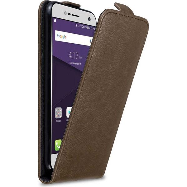 Custodia Cadorabo Per Zte Blade V8 Mini Custodia Protettiva In Marrone Custodia Flip Per Telefono Cellulare Custodia Cover-image