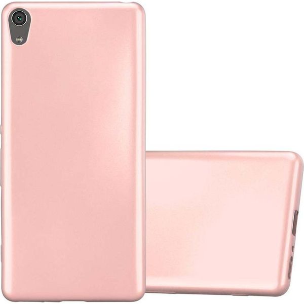 Cadorabo Custodia Protettiva Per Sony Xperia Xa In Rosa Custodia Del Telefono Cellulare Custodia In Silicone Tpu Custodia Cover-image