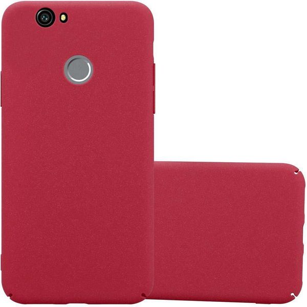 Cadorabo Custodia Protettiva Per Huawei Nova In Rosso Custodia Rigida Per Telefono Cellulare Cover-image