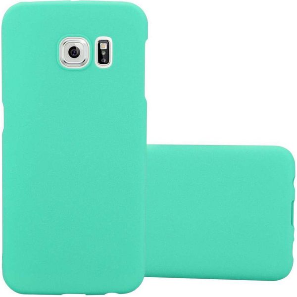 Cadorabo Custodia Protettiva Per Samsung Galaxy S6 Edge Custodia In Verde Custodia Rigida Per Telefono Cellulare Cover-image