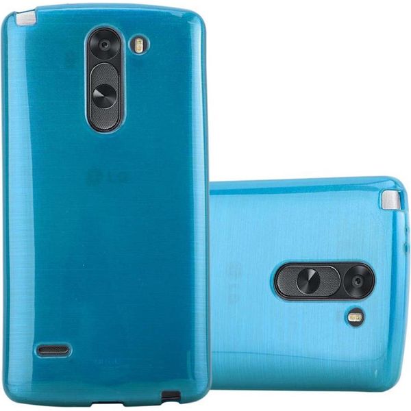 Cadorabo Custodia Per Lg G3 Stylus Custodia Protettiva In Silicone Tpu Protettivo Turchese Custodia Cover-image