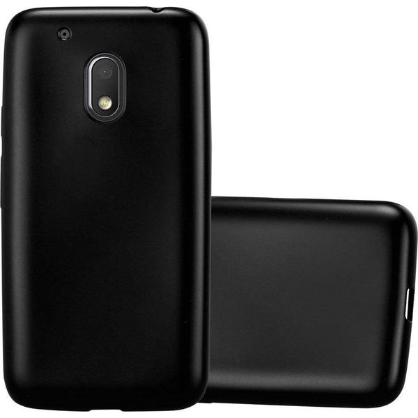 Cadorabo Custodia Protettiva Per Motorola Moto G4 Play Custodia In Nero Custodia Per Telefono Cellulare Custodia In Silicone Tpu Custodia Di Copertura-image