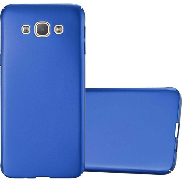 Cadorabo Cover Per Samsung Galaxy A8 2015 Cover Protettiva In Blu Custodia Rigida Cover Per Telefono Cellulare-image
