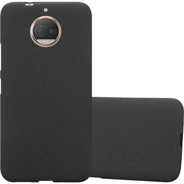 Cadorabo Custodia Protettiva Per Motorola Moto G5S Plus Cover In Nero Custodia Per Cellulare Tpu Etui Cover Case-image