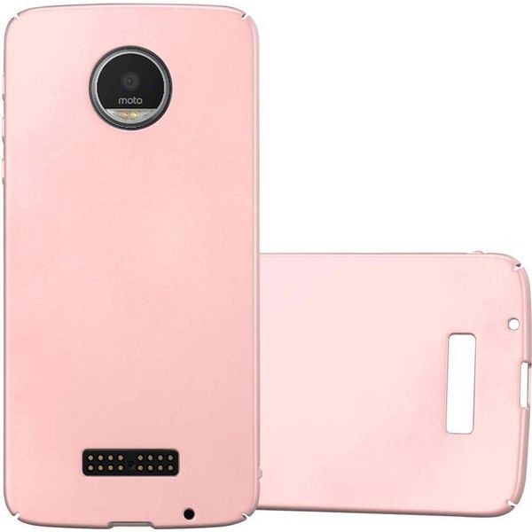 Cadorabo Custodia Protettiva Per Motorola Moto Z In Rosa Custodia Del Telefono Cellulare Custodia In Silicone Tpu Custodia Cover Case-image