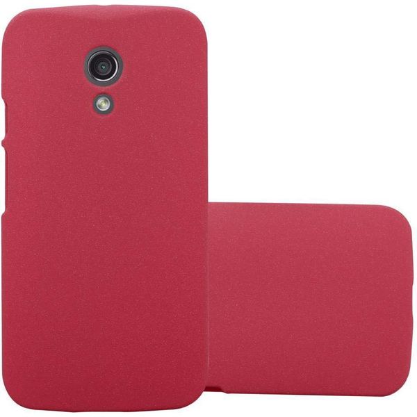 Cadorabo Custodia Protettiva Per Motorola Moto Z2 Case In Rosso Custodia Rigida Custodia Per Cellulare Cover-image